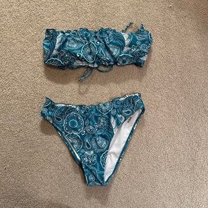 Shein bandeau swimsuit